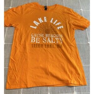 New Minnesota Leech Lake Shirt Size Large Lake Life